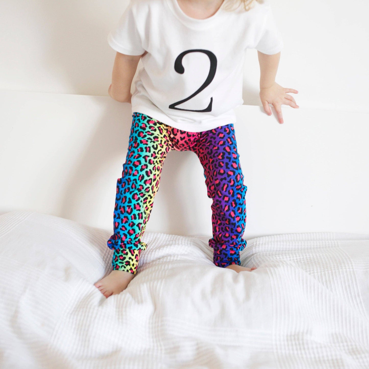 Neon leopard Leggings