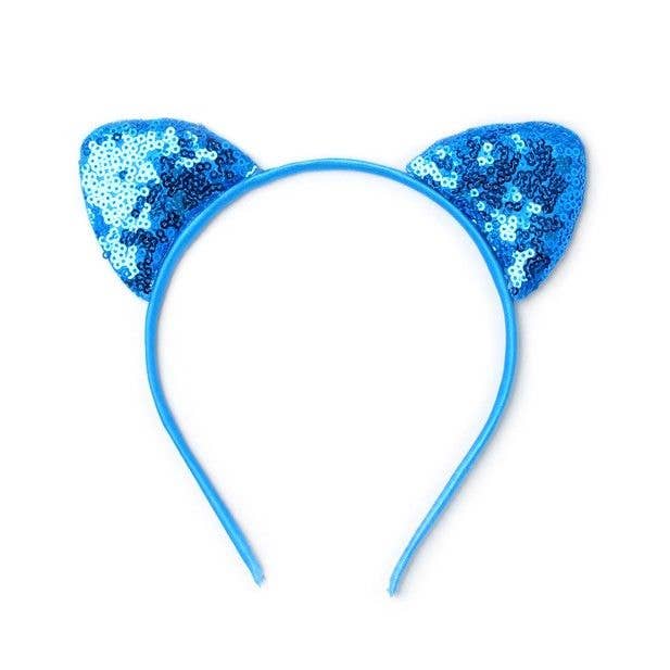 Sequin Cat Ears Aliceband