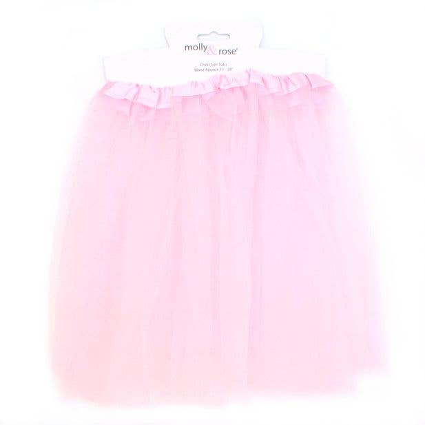 Pink Net Tutu. Double Layered. Child Size