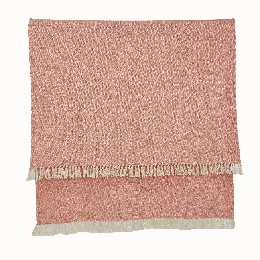Diamond Coral recycled bottle blanket