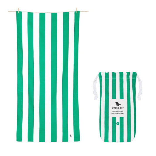 Dock & Bay Quick Dry Towels - Cancun Green: Extra Large