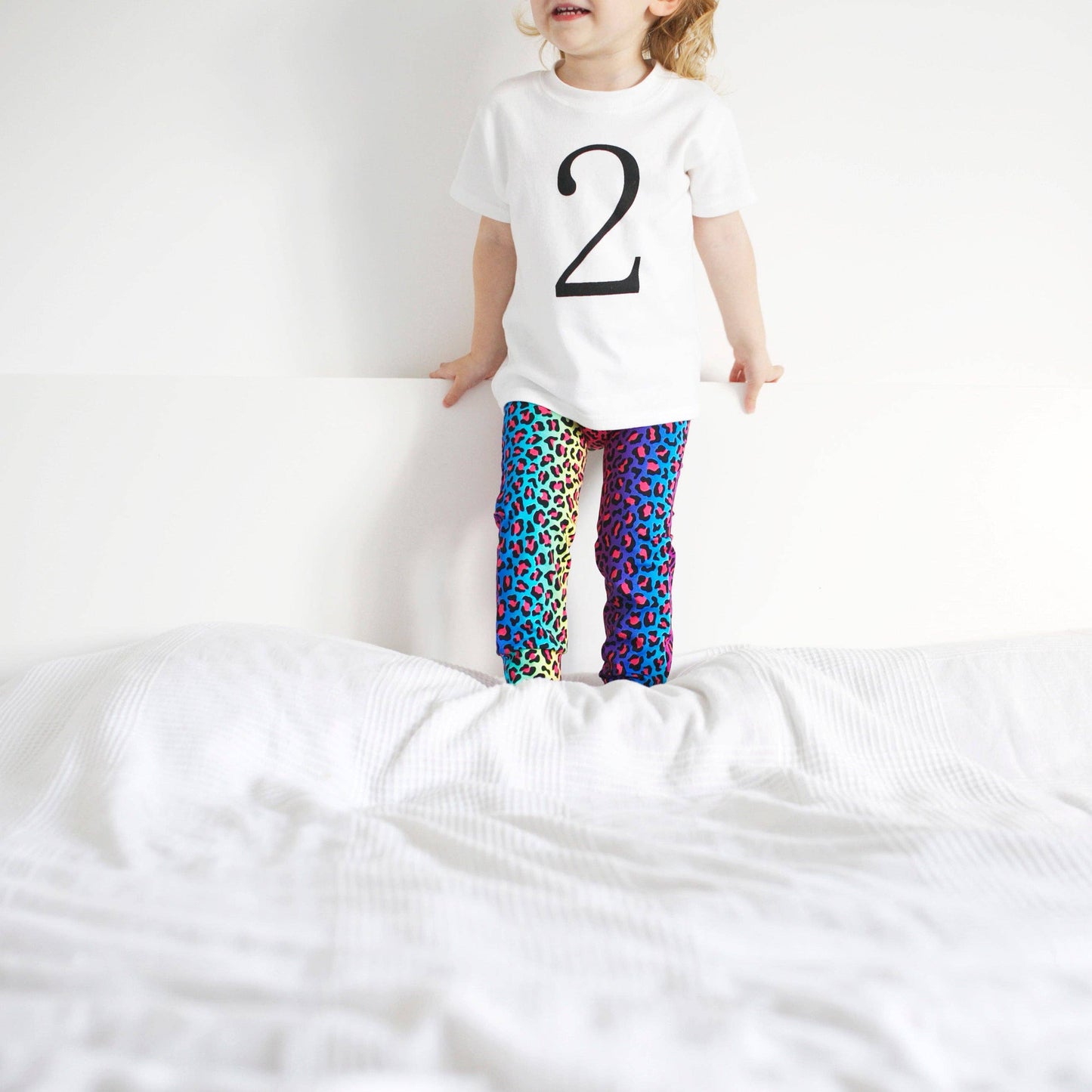 Neon leopard Leggings