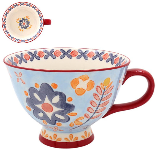 Blue Tuscan mug