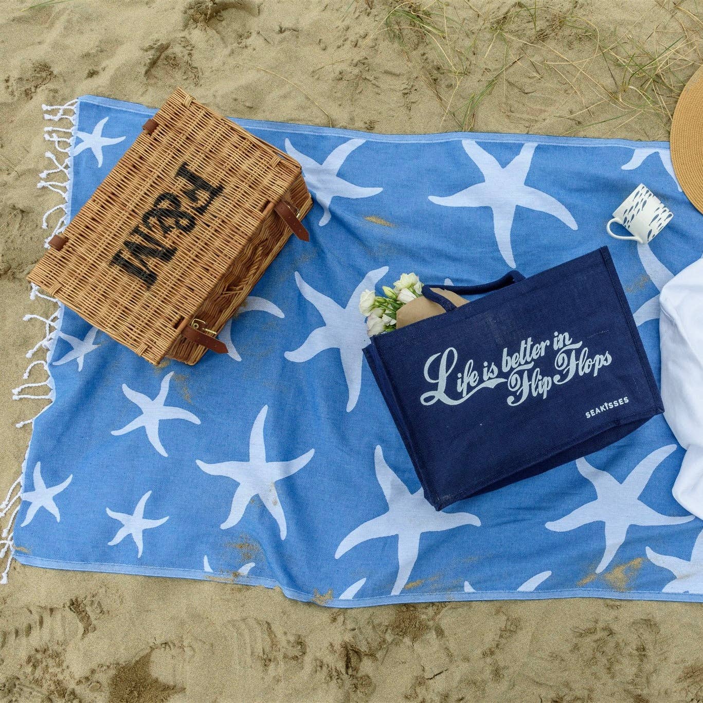 Starfish Hammam Towel