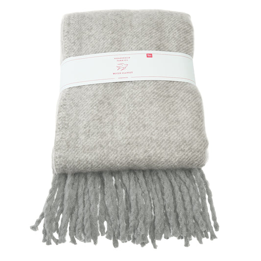 Ultra soft throw light grey