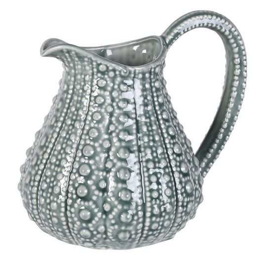 Sage urchin jug/ vase