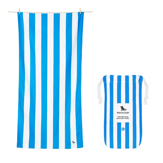 Dock & Bay Bondi Blue Quick Dry Towels- extra large