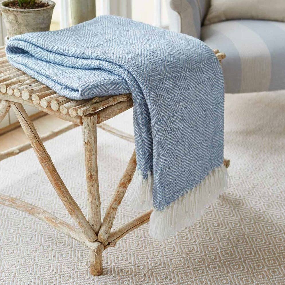 Diamond Lavender recycled bottle blanket
